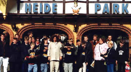 Der Eingang zum Heide-Park Soltau