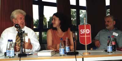 Parlamentarischer Staatssekret&auml;r Gerd Andres MdB in Stelle